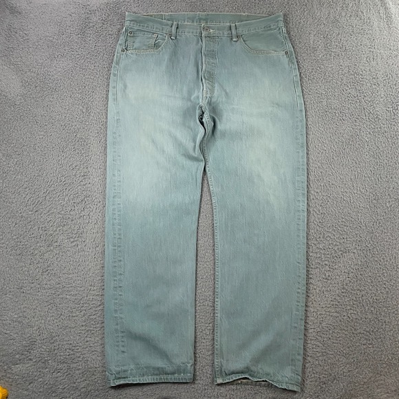 Vintage‎ Levi's 501 XX Jeans size 40x34 fits 36x31 Distressed Button Fly Denim - Picture 1 of 13